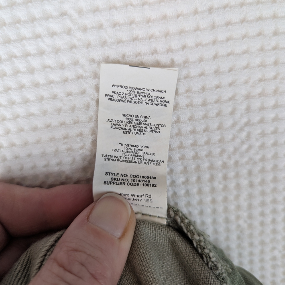 Missguided Riot High Rise Mom Jeans Khaki - Picture 7 of 8
